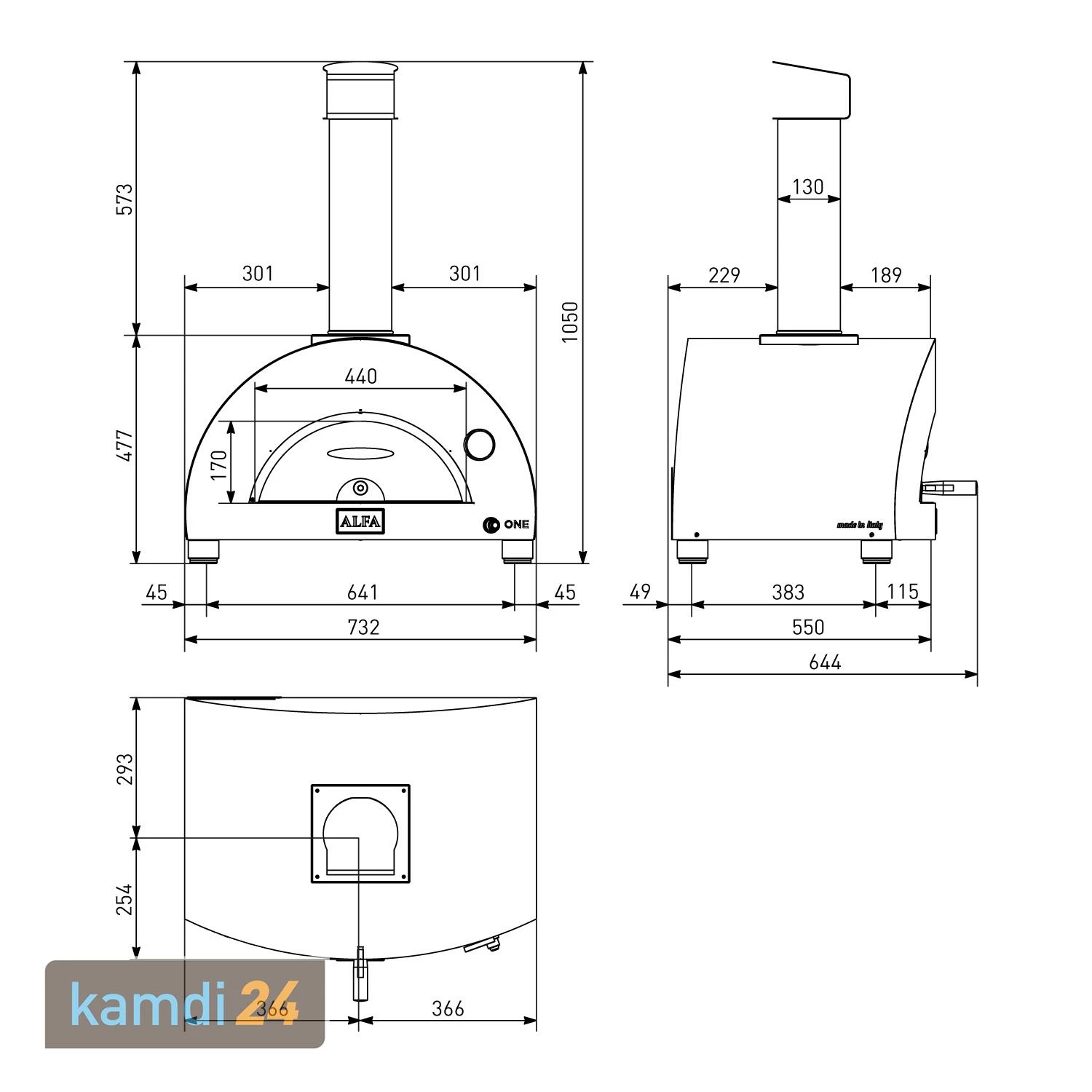 Alfa Forni Nano Pizzaofen Kupfer Starterset 10 Alfa Forni Nano Pizzaofen Kupfer Starterset – Bild 10