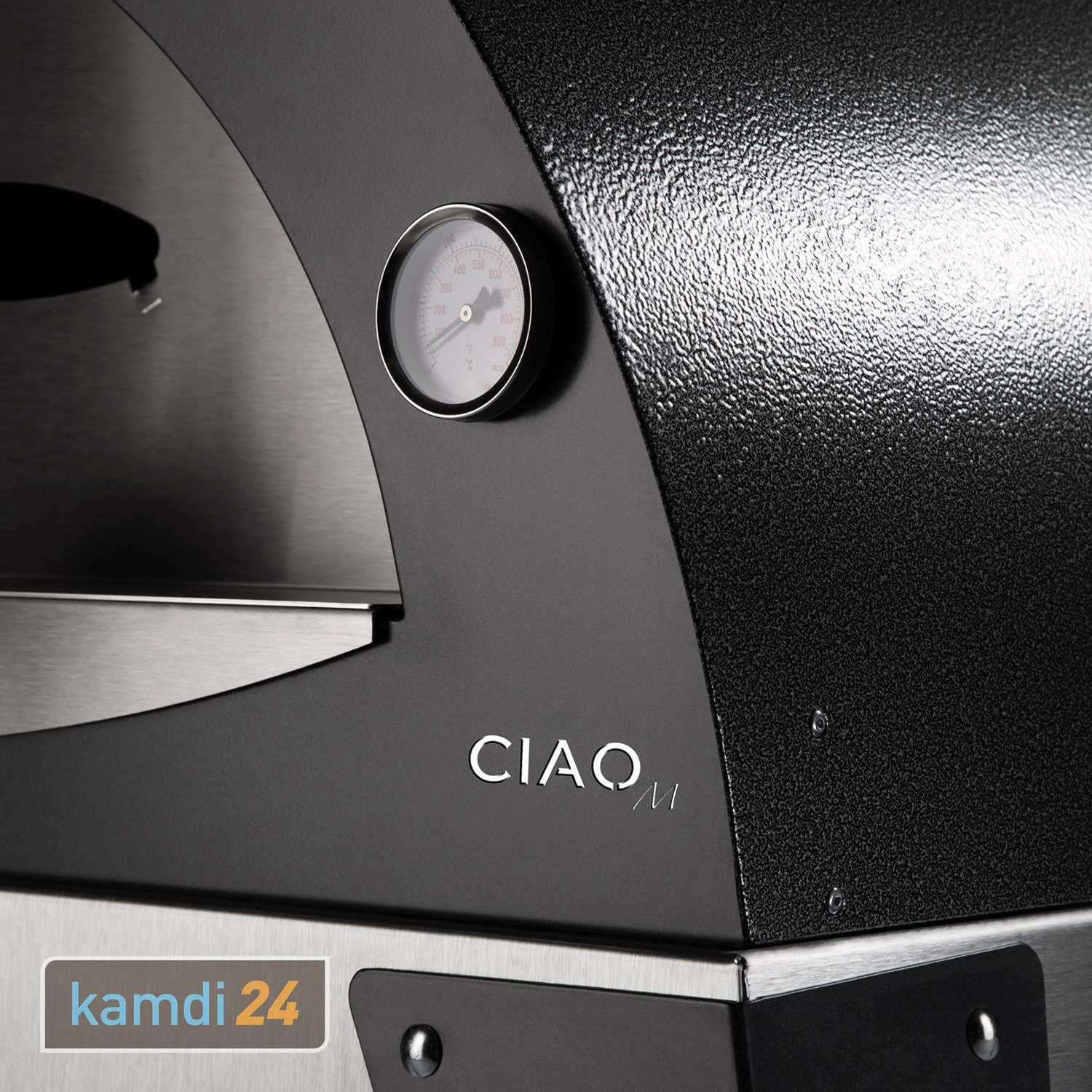 Alfa Forni Pizzaofen Ciao Grau + Abdeckhaube + Pizzaiolo-Set 3 Alfa Forni Pizzaofen Ciao Grau + Abdeckhaube + Pizzaiolo-Set – Bild 3