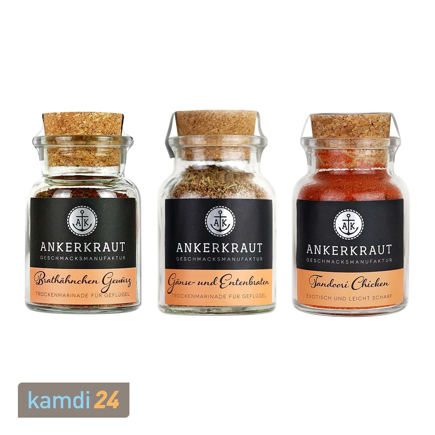 Ankerkraut Gewürzmischungen-Set Geflügel-Gewürzmischungen 1 Ankerkraut Gewürzmischungen-Set Geflügel-Gewürzmischungen