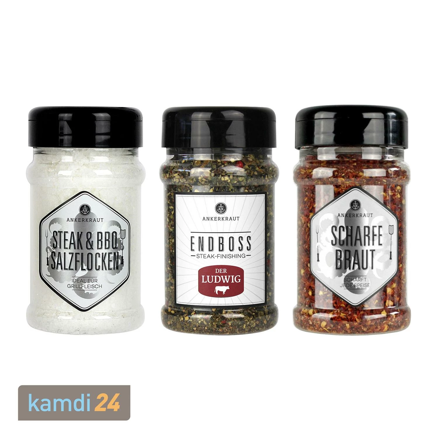 Ankerkraut Gewürzstreuer-Set Feines Finish 1 Ankerkraut Gewürzstreuer-Set Feines Finish