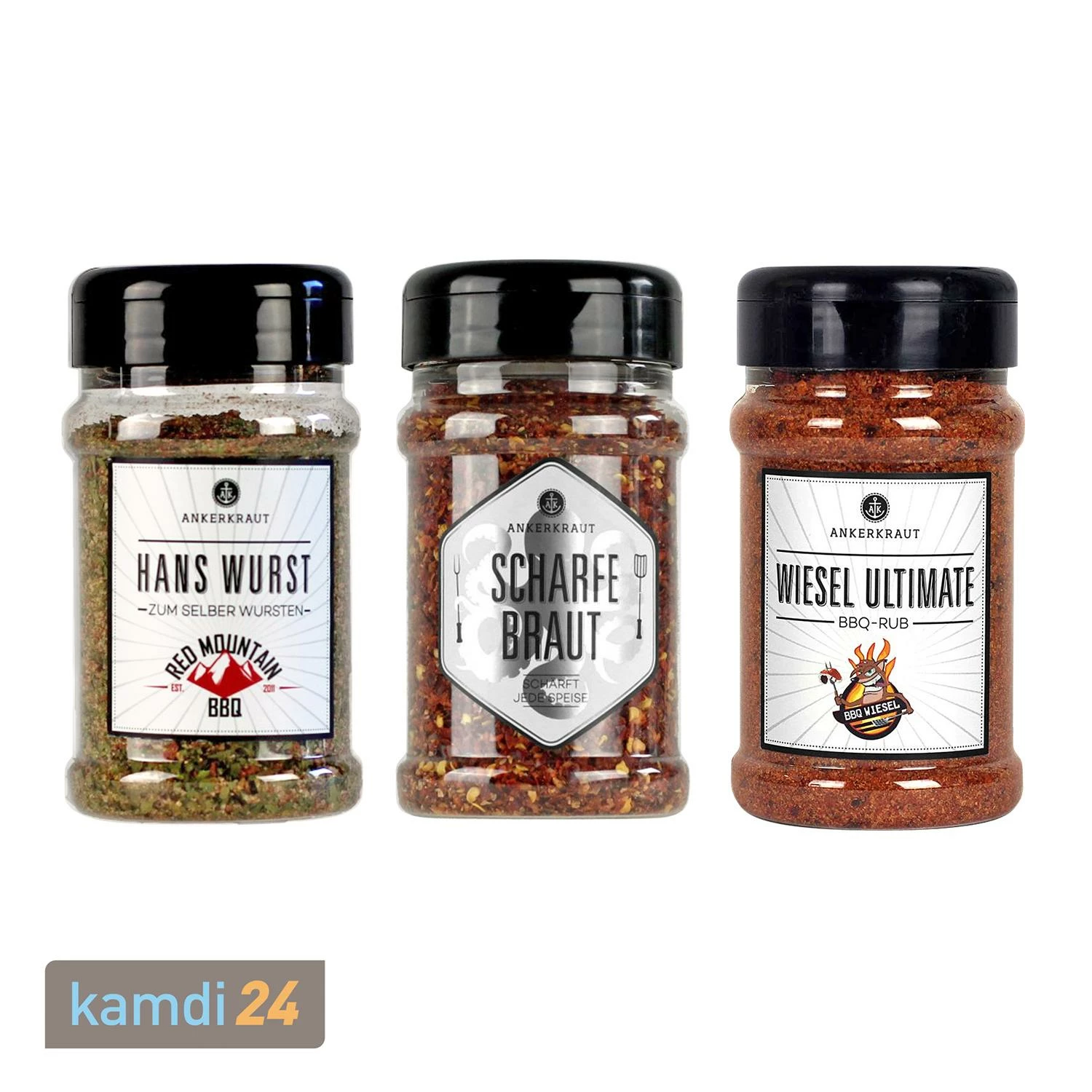 Ankerkraut Gewürzstreuer-Set Wurst & Hack 1 Ankerkraut Gewürzstreuer-Set Wurst & Hack