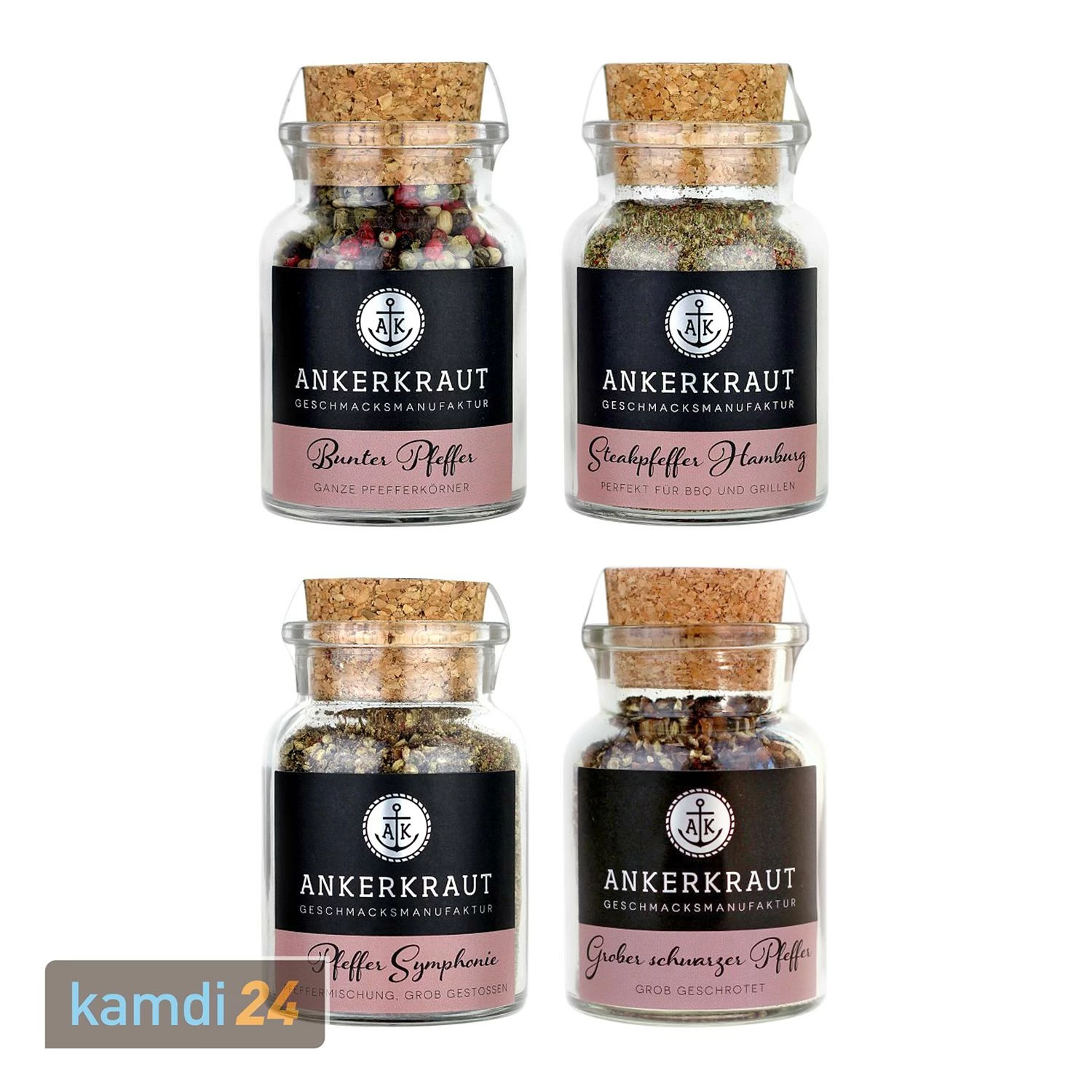 Ankerkraut Pfeffer-Set Pfeffer-Klassiker 1 Ankerkraut Pfeffer-Set Pfeffer-Klassiker