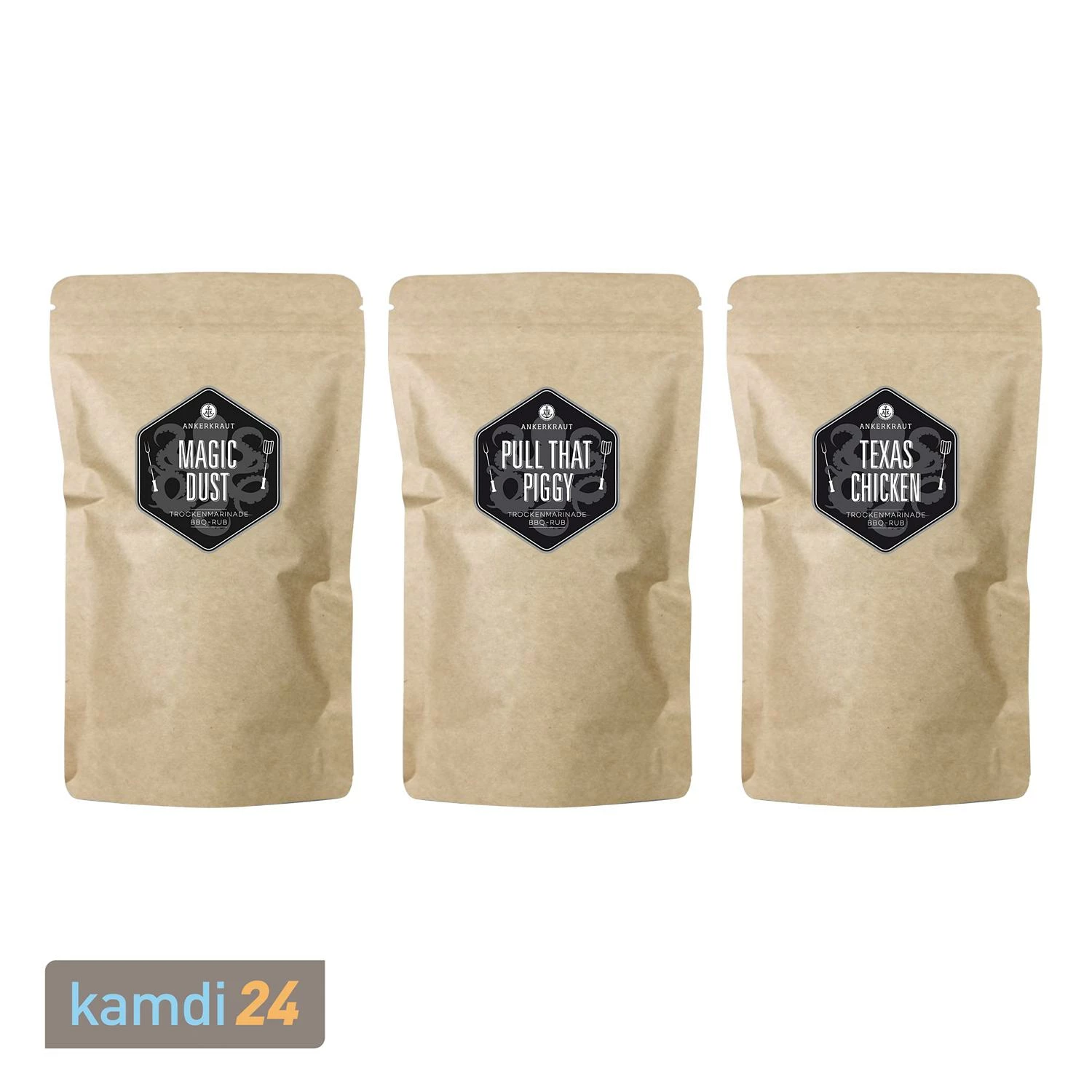 Ankerkraut Rub-Set BBQ-Klassiker (klein) 1 Ankerkraut Rub-Set BBQ-Klassiker (klein)