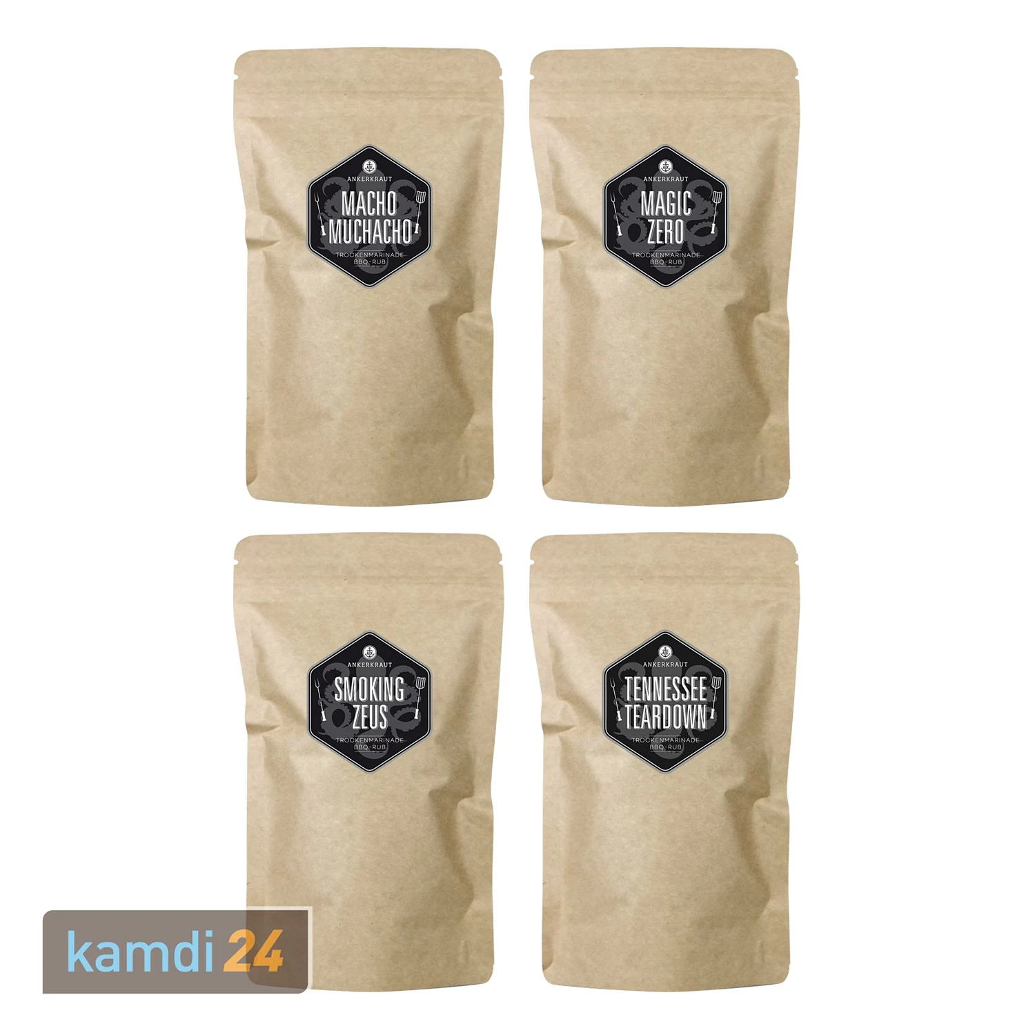 Ankerkraut Rub-Set Für Schwein & Geflügel 1 Ankerkraut Rub-Set Für Schwein & Geflügel