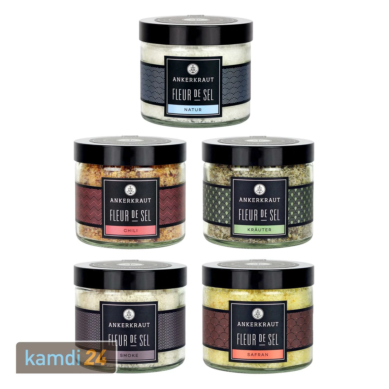 Ankerkraut Salz-Set Großer Strauß Fleur De Sel 1 Ankerkraut Salz-Set Großer Strauß Fleur De Sel