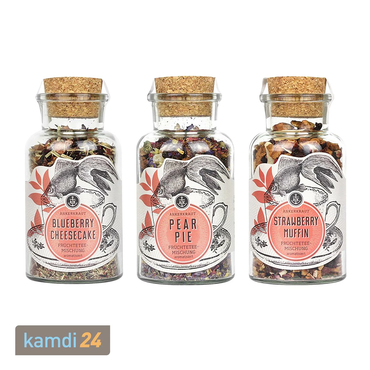 Ankerkraut Tee-Set Kleines Kuchenbuffet 1 Ankerkraut Tee-Set Kleines Kuchenbuffet