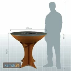 Arteflame Euro 40 Grill & Feuerstelle Tall Base -WEBER Verkäufe arteflame euro 40 grill feuerstelle tall base 21019 m 11