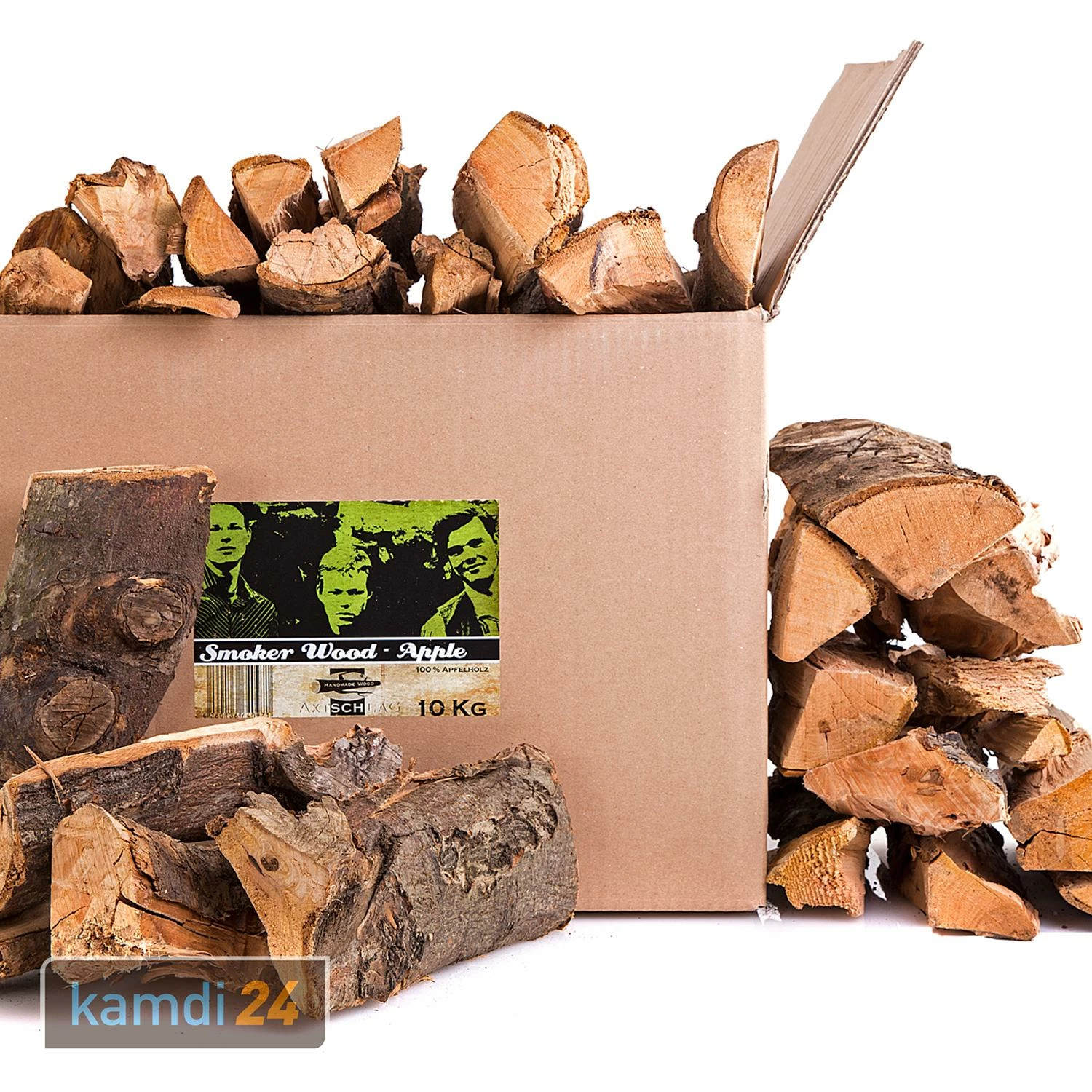 Axtschlag Smoker Wood Kirsche 2 Axtschlag Smoker Wood Kirsche – Bild 2