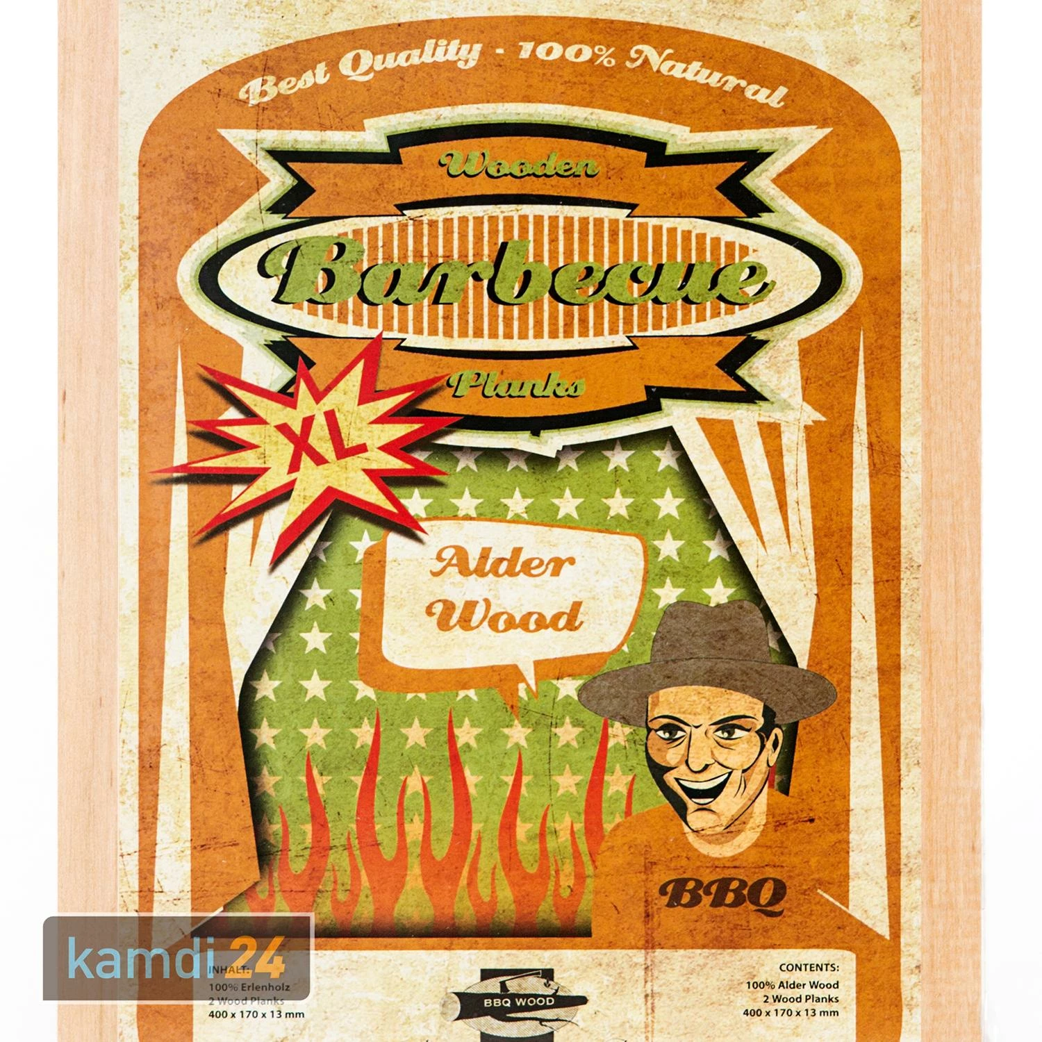 Axtschlag Wood Plank Erle XL 2er Set 2 Axtschlag Wood Plank Erle XL 2er Set – Bild 2