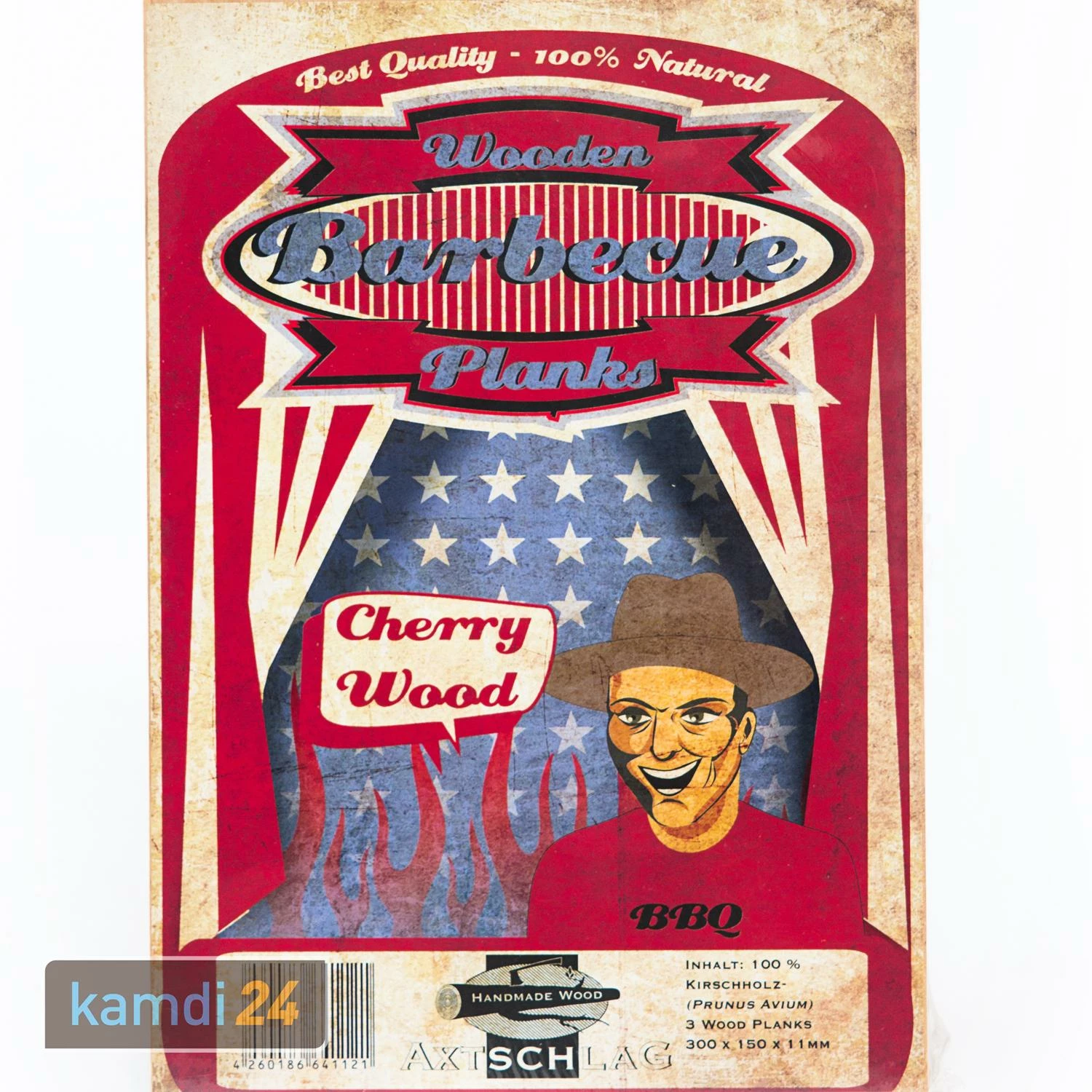 Axtschlag Wood Plank Kirsche 3er Set 4 Axtschlag Wood Plank Kirsche 3er Set – Bild 4