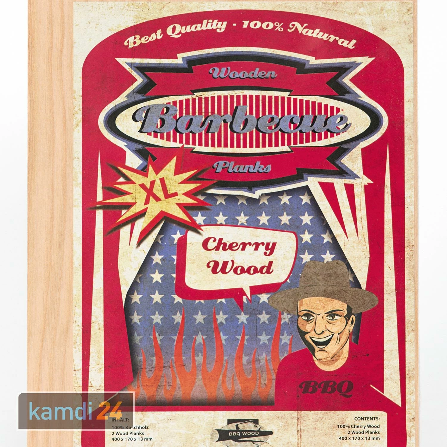 Axtschlag Wood Plank Kirsche XL 2er Set 2022 2 Axtschlag Wood Plank Kirsche XL 2er Set 2022 – Bild 2