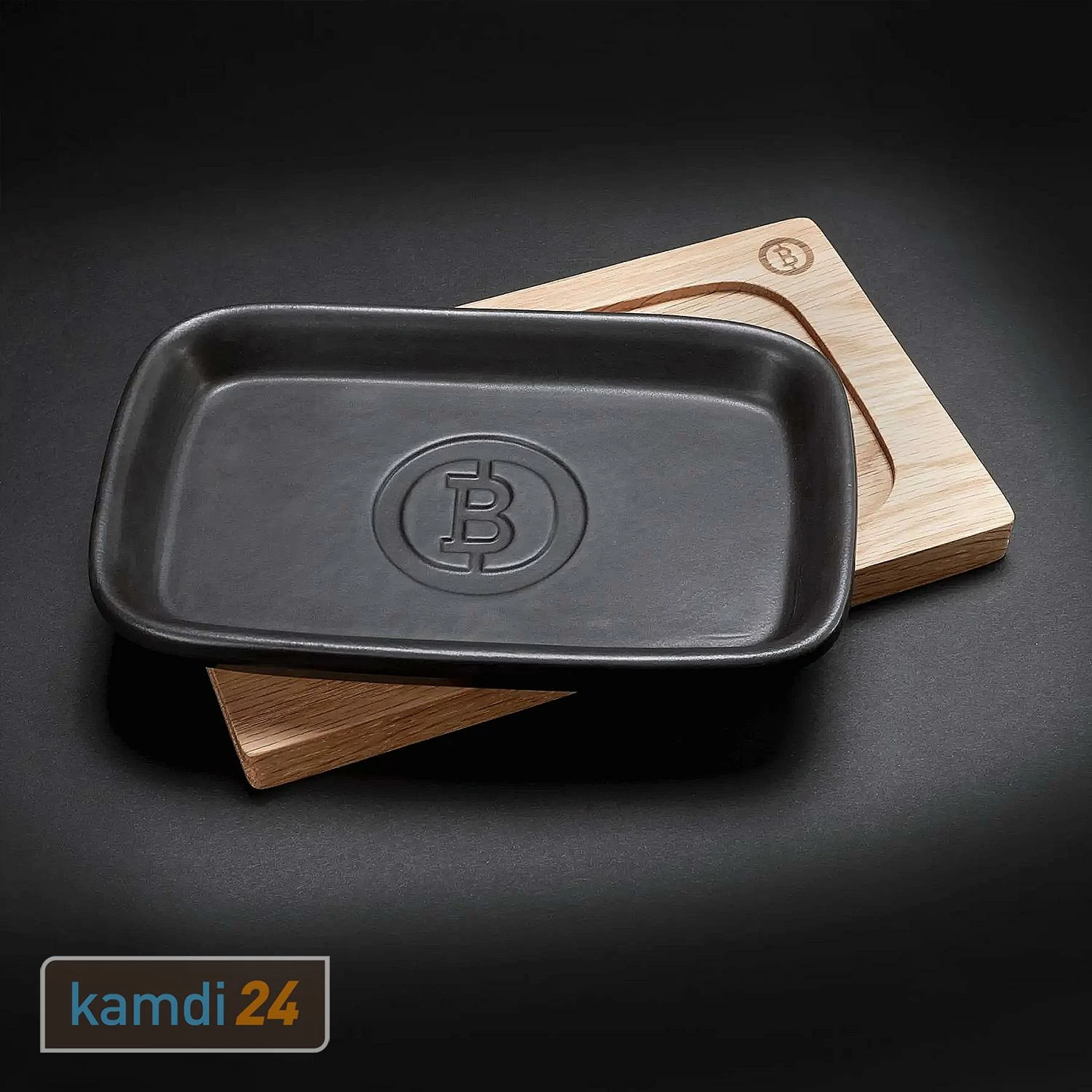 Beefer Keramikschale Römertopf® Inkl. Servierbrettchen 2 Beefer Keramikschale Römertopf® Inkl. Servierbrettchen – Bild 2