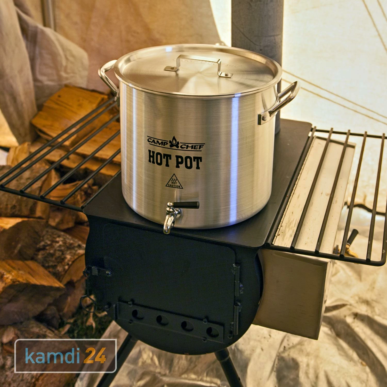 Camp Chef Aluminiumtopf Mit Ausgusshahn 7 Camp Chef Aluminiumtopf Mit Ausgusshahn – Bild 7