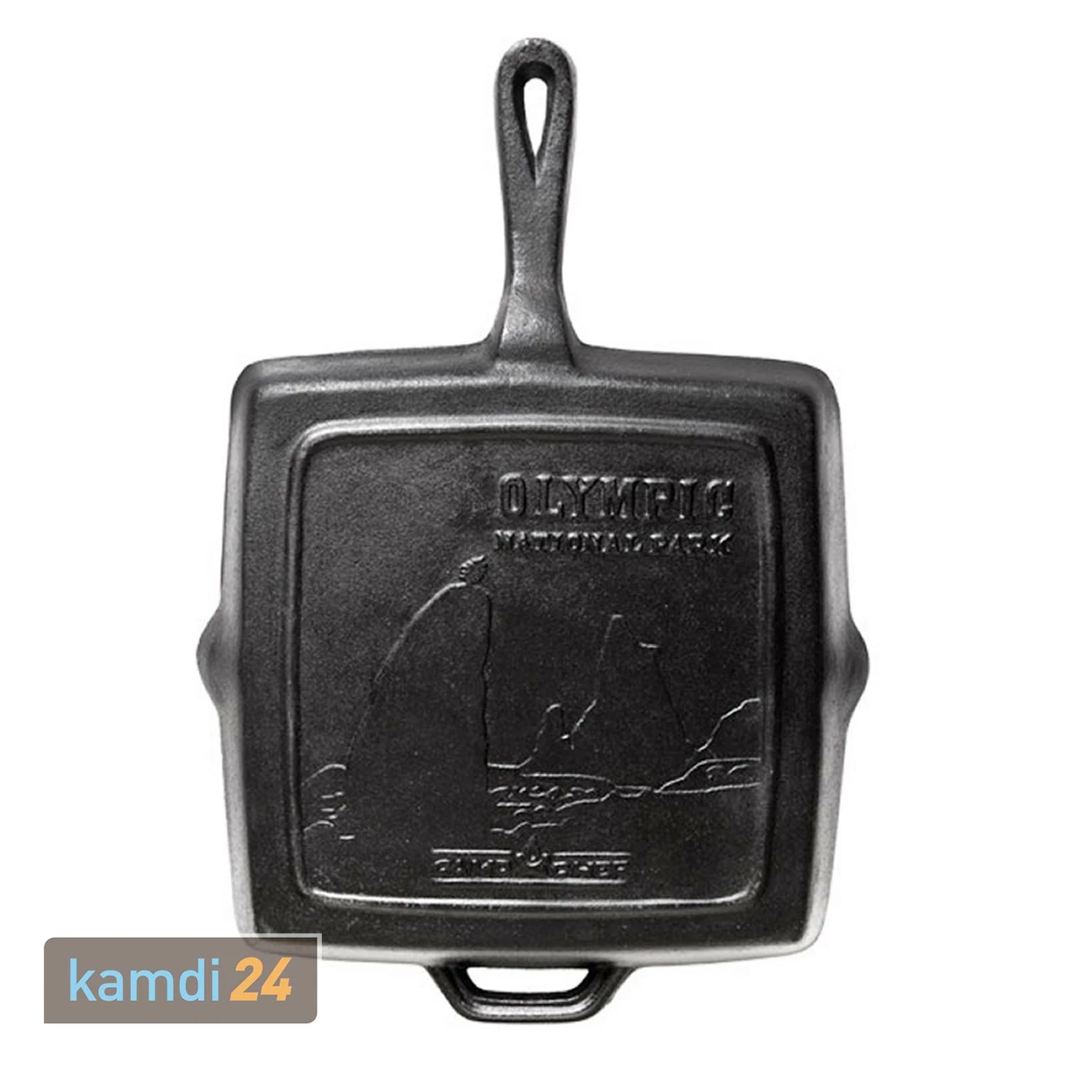 Camp Chef Cast Iron Pfanne Rechteckig 28 Cm 2 Camp Chef Cast Iron Pfanne Rechteckig 28 Cm – Bild 2