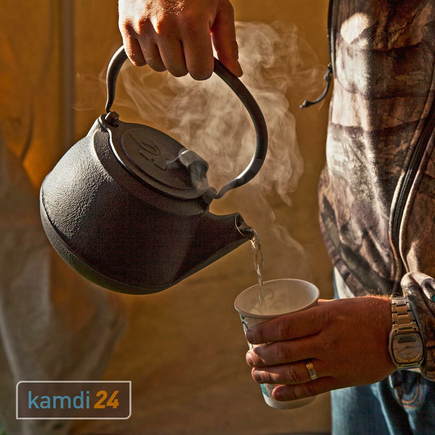 Camp Chef Cast Iron Teekanne 4 Camp Chef Cast Iron Teekanne – Bild 4