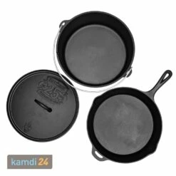 Camp Chef Classic Dutch Oven SDO-12 + Cast Iron Pfanne 30 Cm + Deckel -WEBER Verkäufe camp chef classic dutch oven sdo 12 cast iron pfanne 30 cm deckel 7836 m 2