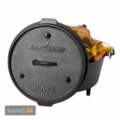 Camp Chef Deluxe Dutch Oven 10" -WEBER Verkäufe camp chef deluxe dutch oven 10 18340 m 2