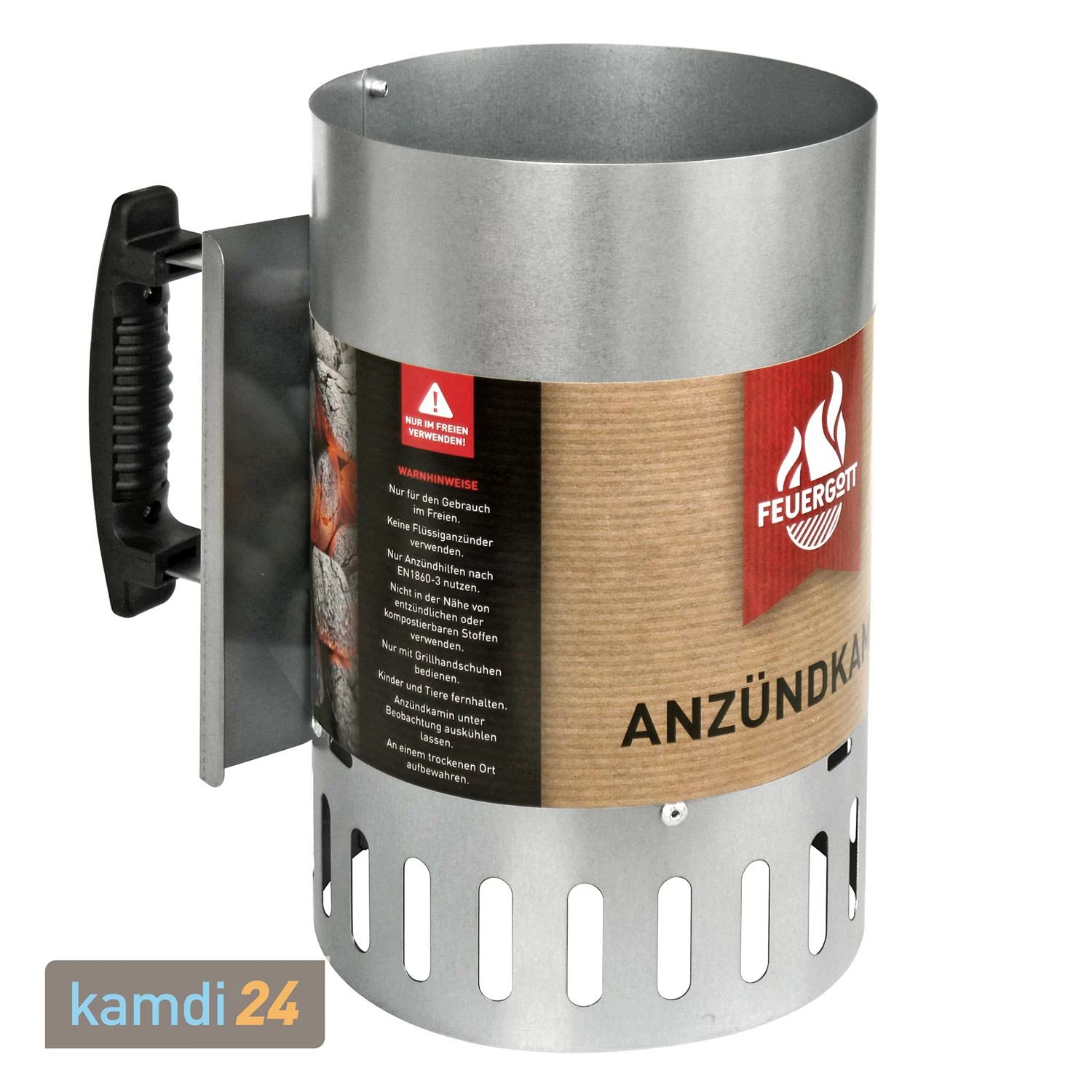 Camp Chef Deluxe Dutch Oven DO-10 Mit 4 Kg Tom Coco Grill-Kokoskohle Briketts Und Feuergott Anzündkamin 7 Camp Chef Deluxe Dutch Oven DO-10 Mit 4 Kg Tom Coco Grill-Kokoskohle Briketts Und Feuergott Anzündkamin – Bild 7