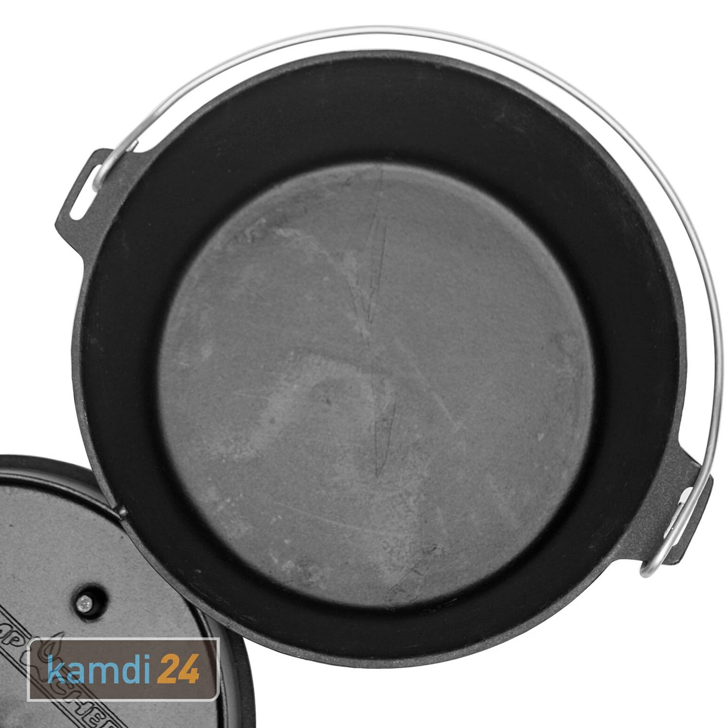 Camp Chef Deluxe Dutch Oven DO-12 + TOM COCO Grill-Kokoskohlebriketts 2er-Pack 3 Camp Chef Deluxe Dutch Oven DO-12 + TOM COCO Grill-Kokoskohlebriketts 2er-Pack – Bild 3