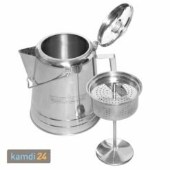 Camp Chef Edelstahl Kaffeekanne Mit Perkolator