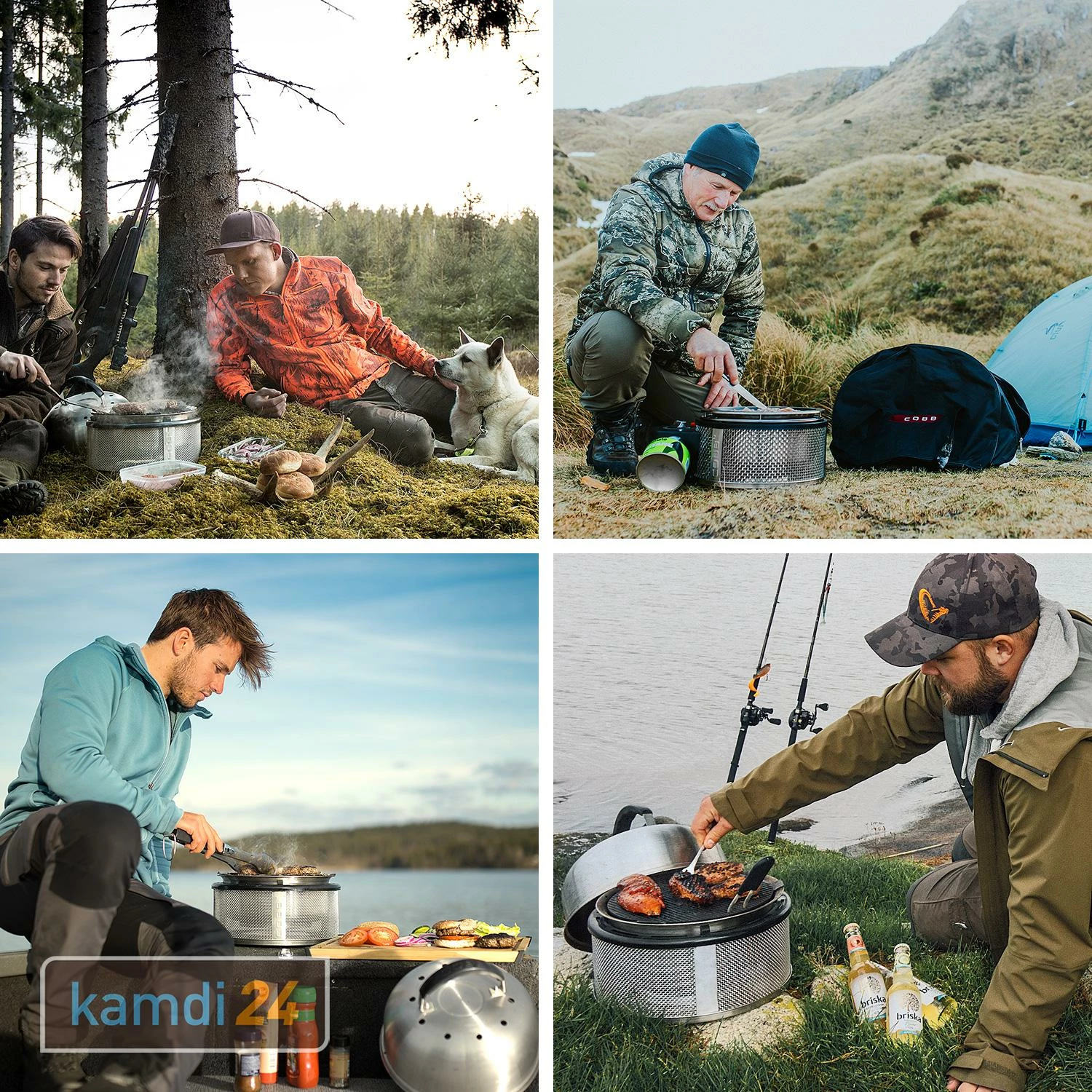 Cobb Premier Gas-Edelstahlgrill Inkl. Tragetasche Und Kochbuch 12 Cobb Premier Gas-Edelstahlgrill Inkl. Tragetasche Und Kochbuch – Bild 12