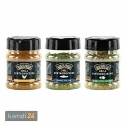 Don Marco´s Barbecue Basic Line Grillgewürze 3er-Set: Geflügel, Fisch & Gemüse