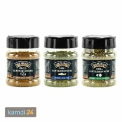 Don Marco´s Barbecue Basic Line Grillgewürze 3er-Set: Steak, Fisch & Gemüse