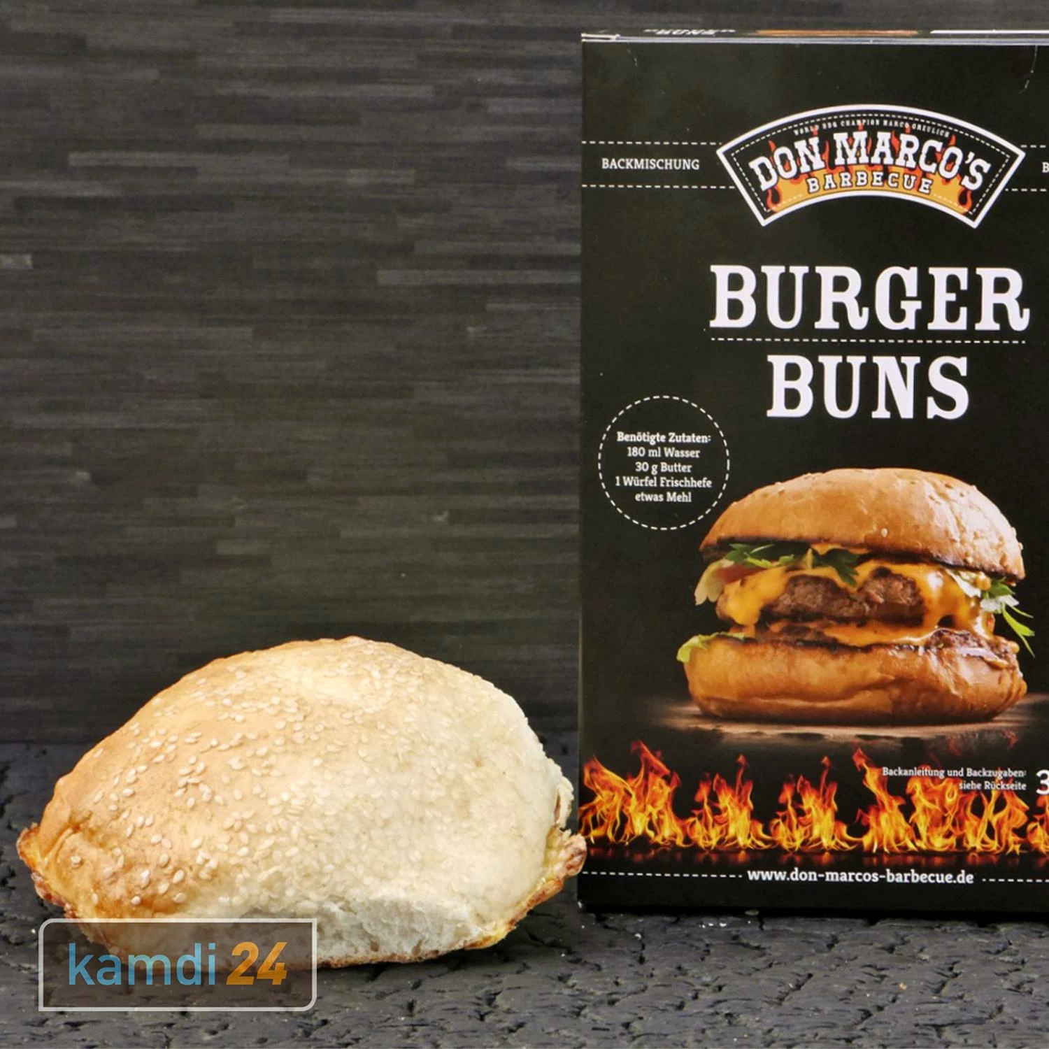 Don Marco´s Barbecue Burger Buns Backmischung 4er-Set 7 Don Marco´s Barbecue Burger Buns Backmischung 4er-Set – Bild 7