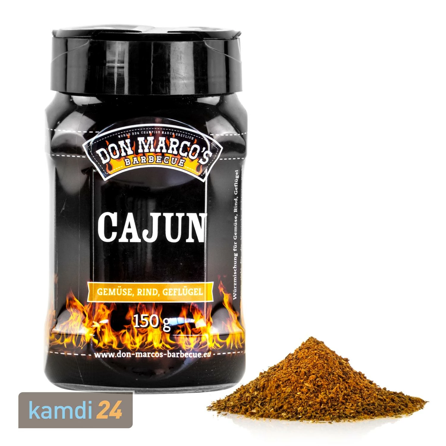 Don Marco´s Barbecue-Gewürz-Set: Cajun, Potato, Schafskäse & Toskana 2 Don Marco´s Barbecue-Gewürz-Set: Cajun, Potato, Schafskäse & Toskana – Bild 2