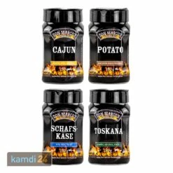Don Marco´s Barbecue-Gewürz-Set: Cajun, Potato, Schafskäse & Toskana