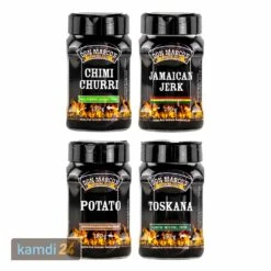 Don Marco´s Barbecue-Gewürz-Set: Chimichurri, Jamaican Jerk, Potato & Toskana