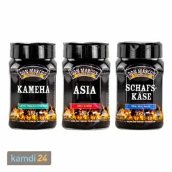 Don Marco´s Barbecue-Gewürz-Set: Kameha, Asia & Schafskäse