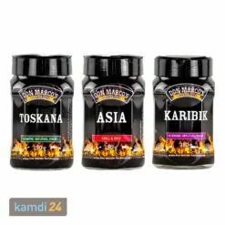 Don Marco´s Barbecue-Gewürz-Set: Toskana, Asia & Karibik