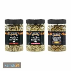 Don Marco´s Räucherpellets 3er-Set: Für Rind, Für Schwein Und Competition Blend