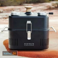Everdure CUBE 360 Tragbarer Holzkohlegrill Mit Deckel All Black -WEBER Verkäufe everdure cube 360 tragbarer holzkohlegrill mit deckel all black 25675 m 6