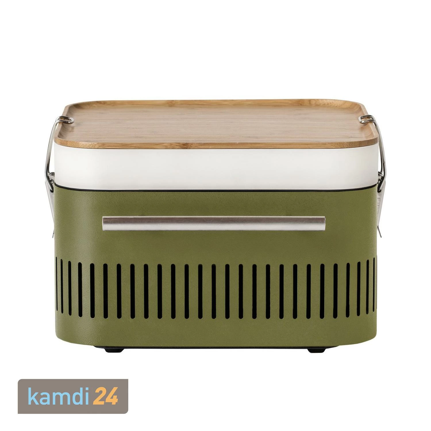 Everdure CUBE™ Holzkohlegrill Khaki + Tragetasche 3 Everdure CUBE™ Holzkohlegrill Khaki + Tragetasche – Bild 3