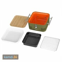 Everdure CUBE™ Holzkohlegrill Khaki + Tragetasche 16 Everdure CUBE™ Holzkohlegrill Khaki + Tragetasche -WEBER Verkäufe everdure cube holzkohlegrill khaki tragetasche 12783 m 5
