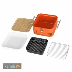Everdure CUBE™ Holzkohlegrill Orange 20 Everdure CUBE™ Holzkohlegrill Orange -WEBER Verkäufe everdure cube holzkohlegrill orange 12594 m 8