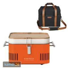 Everdure CUBE™ Holzkohlegrill Orange + Tragetasche