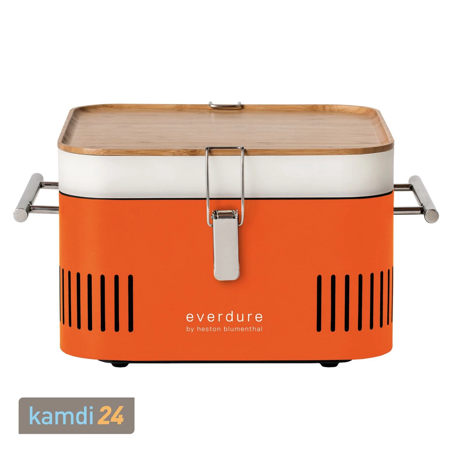 Everdure CUBE™ Holzkohlegrill Orange 1 Everdure CUBE™ Holzkohlegrill Orange