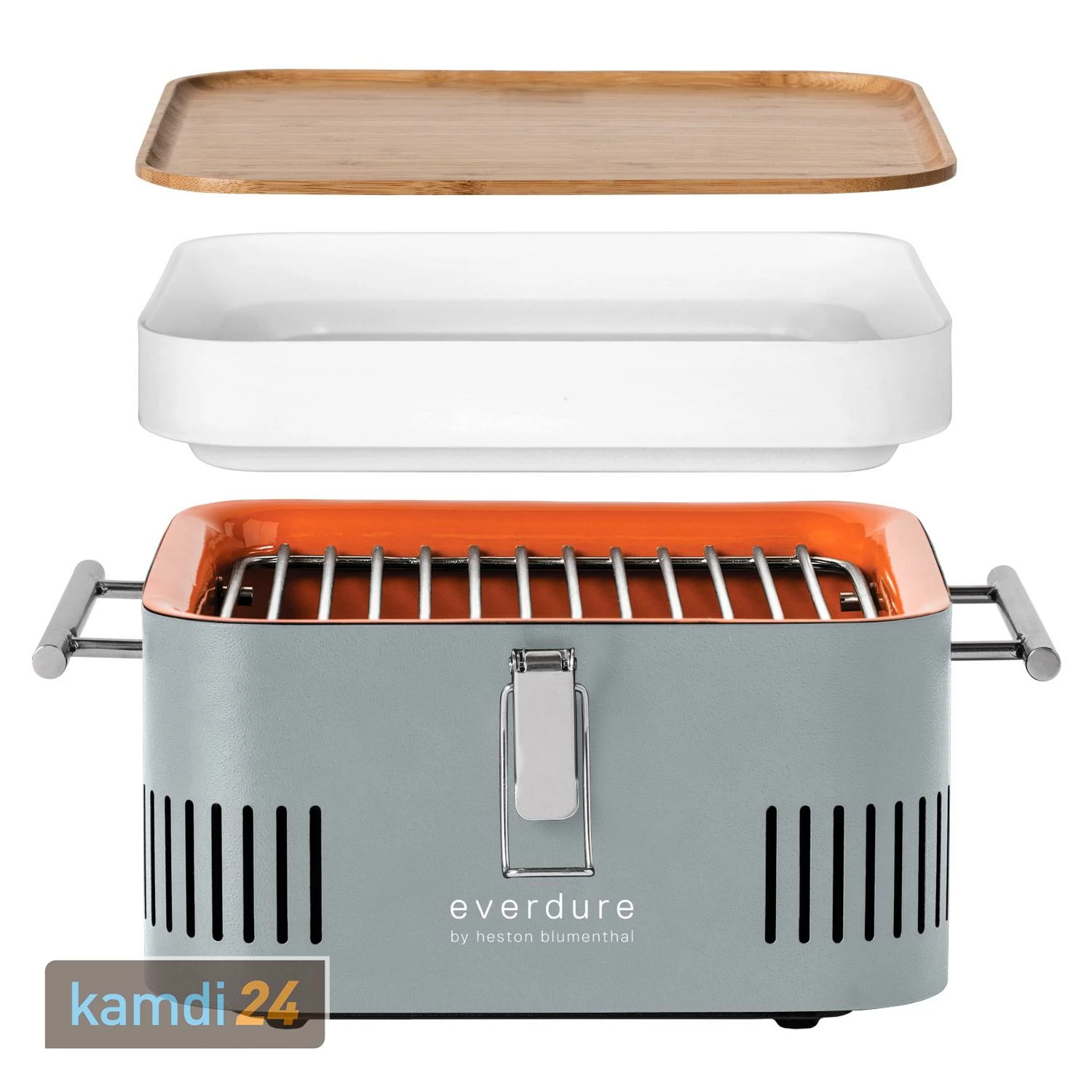 Everdure CUBE™ Holzkohlegrill Stone 2 Everdure CUBE™ Holzkohlegrill Stone – Bild 2