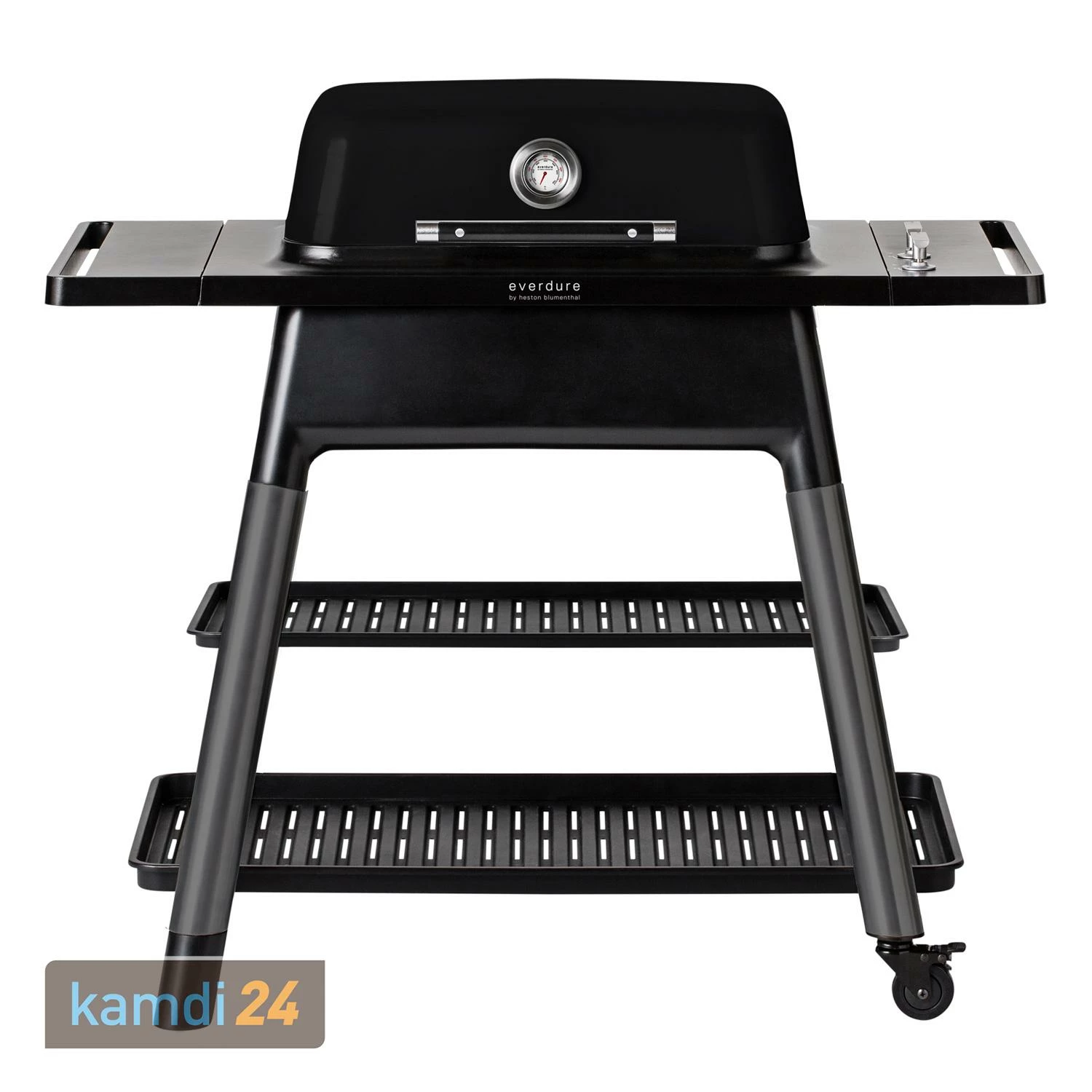 Everdure FORCE™ Gasgrill Schwarz Mit Doppelboden 1 Everdure FORCE™ Gasgrill Schwarz Mit Doppelboden