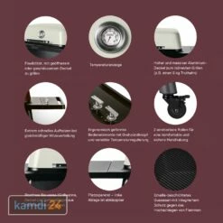 Everdure FORCE™ Gasgrill Stone Mit Doppelboden -WEBER Verkäufe everdure force gasgrill stone mit doppelboden 20573 m 8