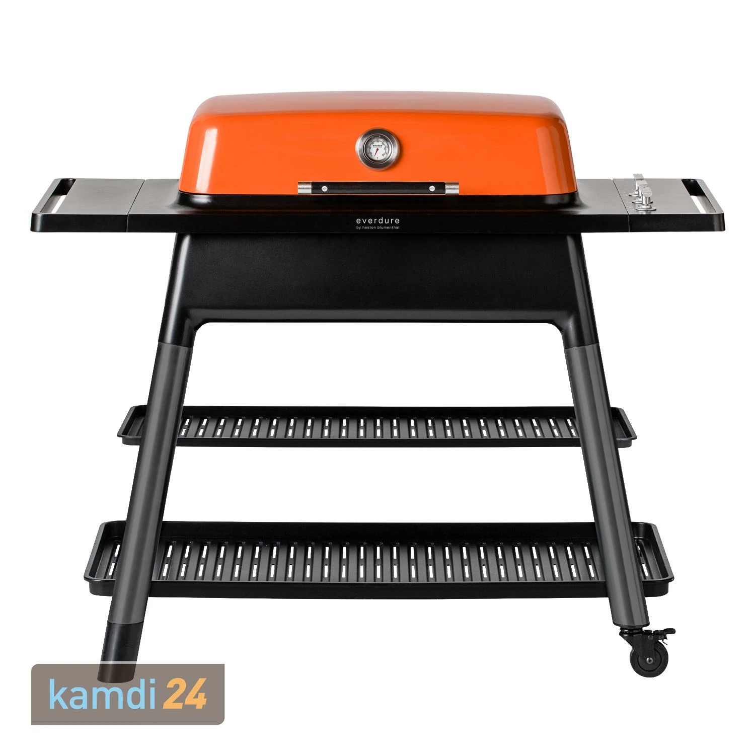 Everdure FURNACE™ Gasgrill Orange + Abdeckhaube 2 Everdure FURNACE™ Gasgrill Orange + Abdeckhaube – Bild 2