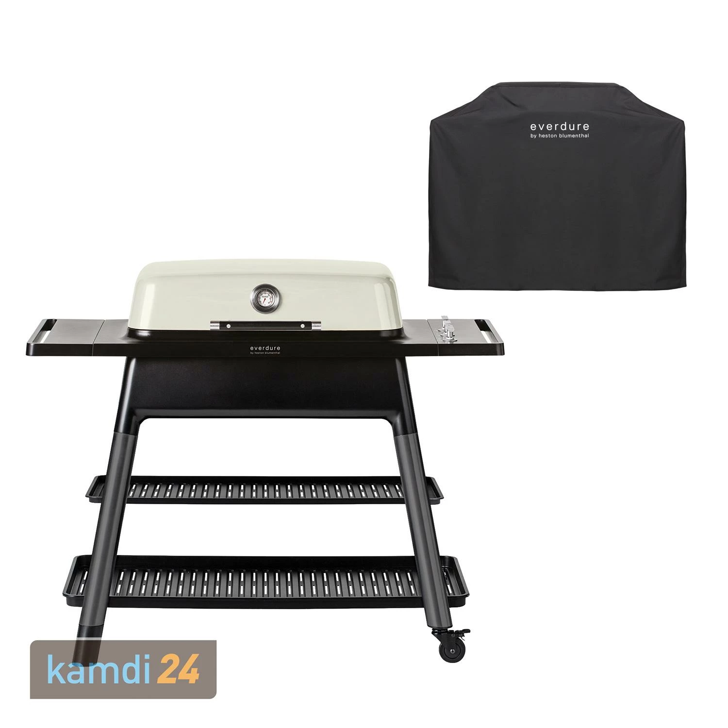 Everdure FURNACE™ Gasgrill Stone + Abdeckhaube 1 Everdure FURNACE™ Gasgrill Stone + Abdeckhaube