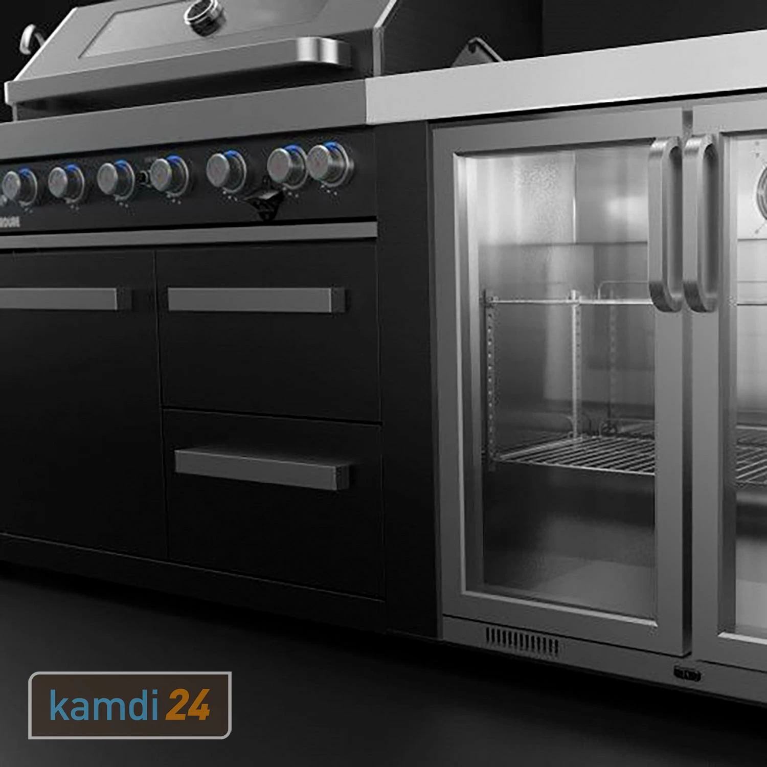 Everdure NEO Outdoorküche Black Steel 4 Everdure NEO Outdoorküche Black Steel – Bild 4