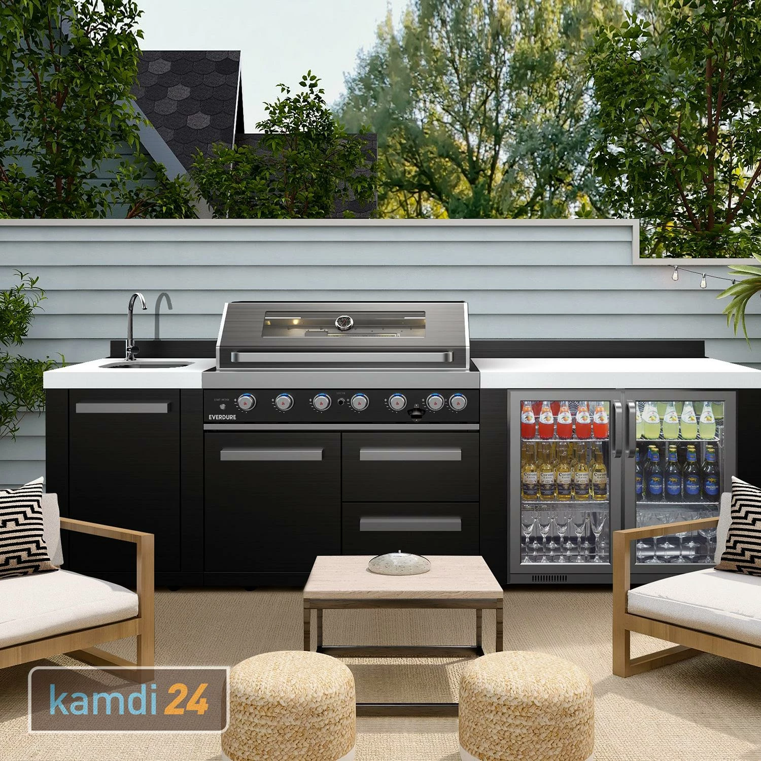 Everdure NEO Outdoorküche Black Steel 6 Everdure NEO Outdoorküche Black Steel – Bild 6