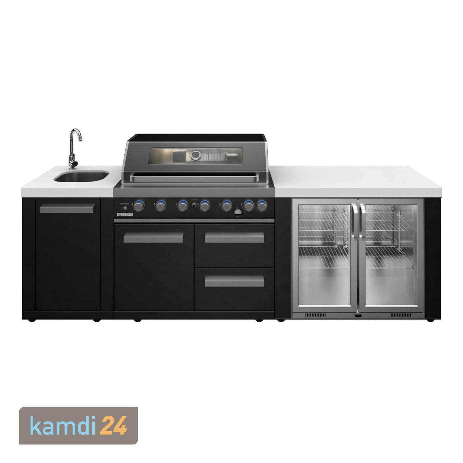 Everdure NEO Outdoorküche Black Steel 1 Everdure NEO Outdoorküche Black Steel