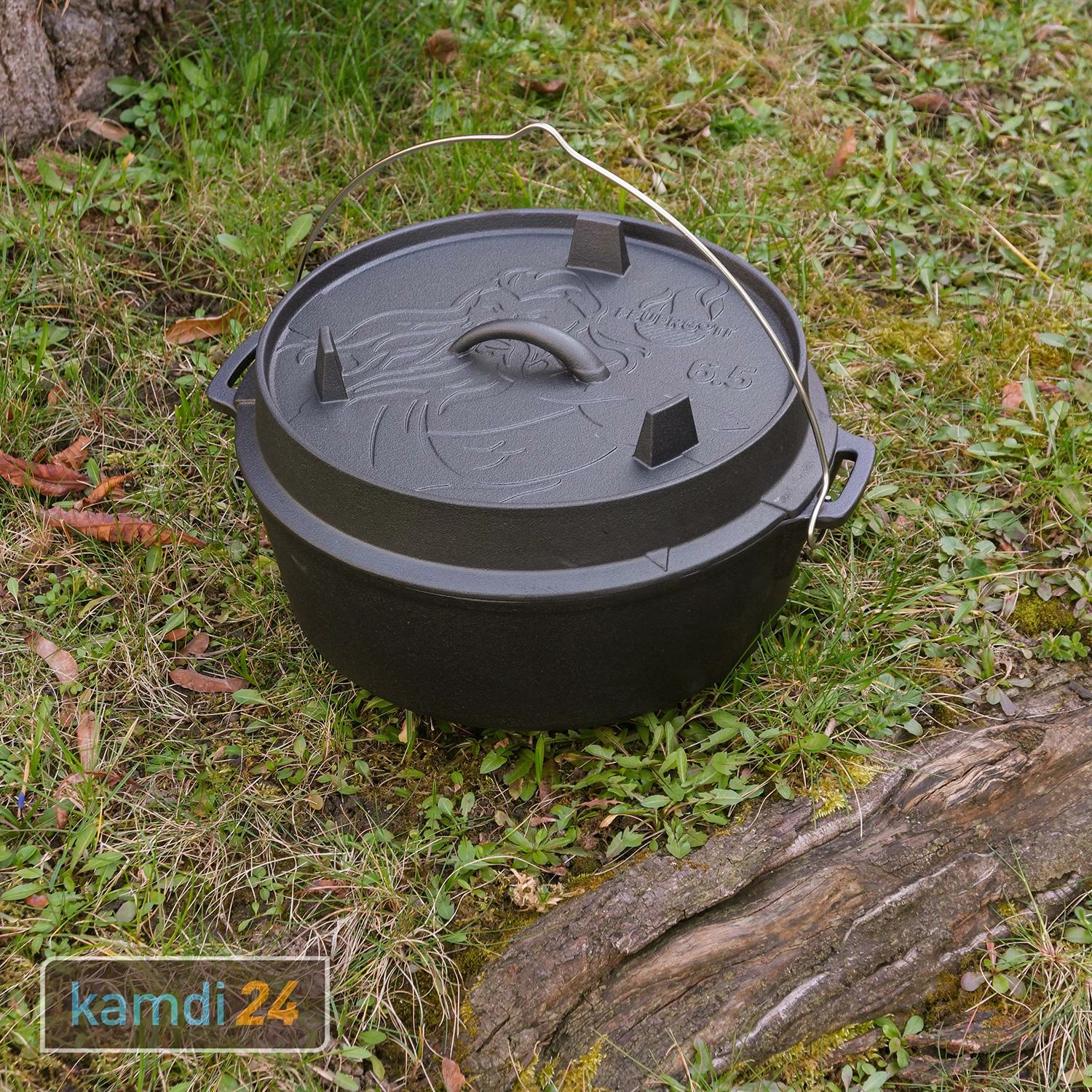 FEUERGOTT Dutch Oven 6,5 L Mit Füßen 12 FEUERGOTT Dutch Oven 6,5 L Mit Füßen – Bild 12