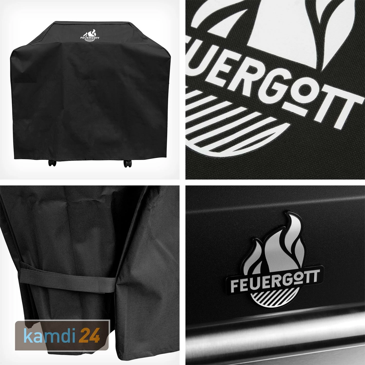 Feuergott Gas-Grillstation Hektor 3B-S Inkl. Abdeckhaube + Drehspieß 12 Feuergott Gas-Grillstation Hektor 3B-S Inkl. Abdeckhaube + Drehspieß – Bild 12